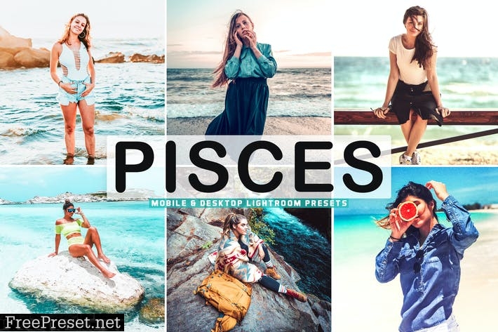 Pisces Mobile & Desktop Lightroom Presets