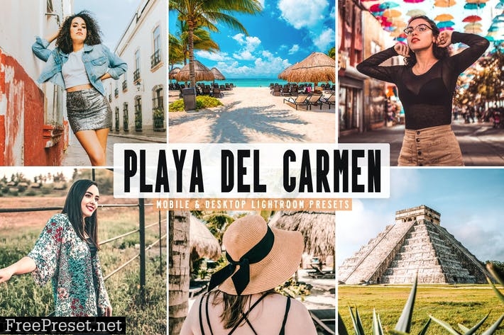 Playa del Carmen Mobile & Desktop Lightroom Preset