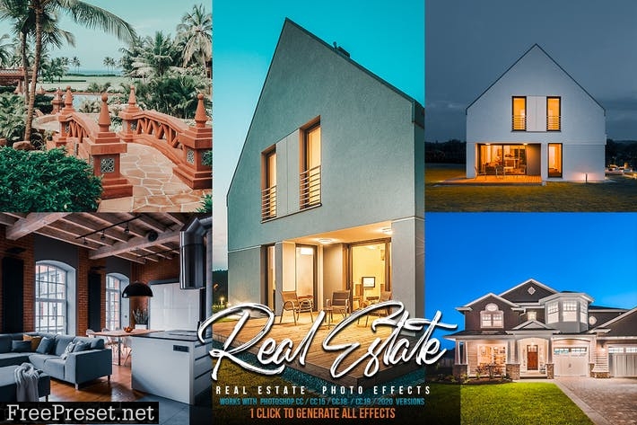 Real Estate Photoshop Actions