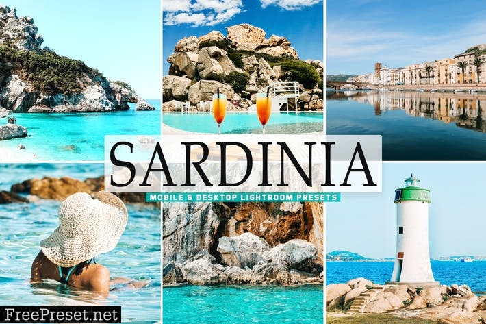 Sardinia Mobile & Desktop Lightroom Presets