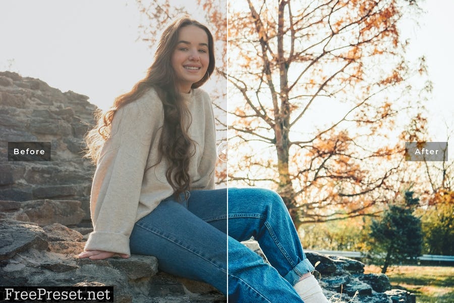 Senior Portrait Mobile & Desktop Lightroom Presets