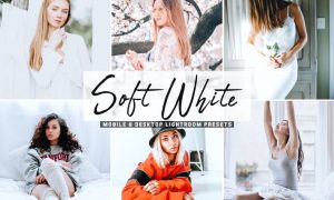 Soft White Mobile & Desktop Lightroom Presets
