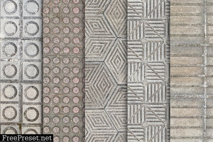 Street Floor Textures x10 Vol.4 3DVDJSK