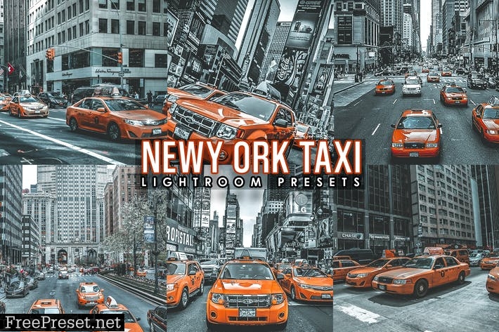 Street Taxi Cinematic lightroom presets