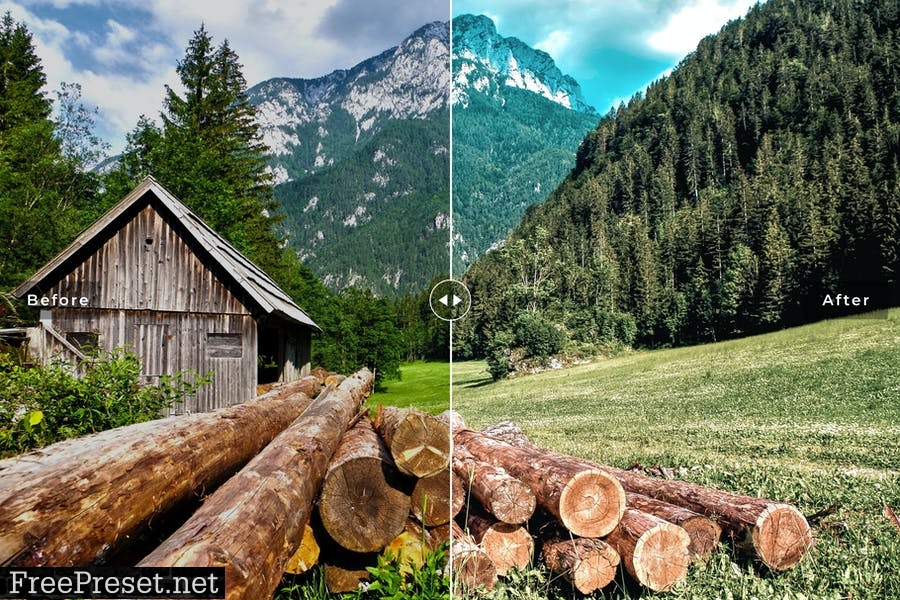 Swiss Alps Mobile & Desktop Lightroom Presets