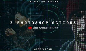 Technology Series Photoshop Actions RTD2JL9