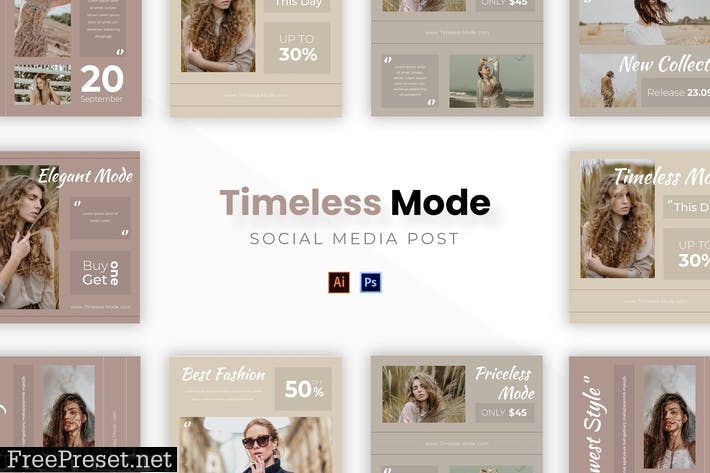 Timeless Mode Socmed Post ZACQ499