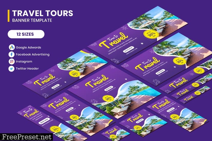 Travel Banners Ad JFSVCXM