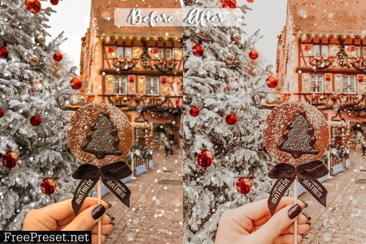 Travel Blogger Christmas Edition Lightroom Presets