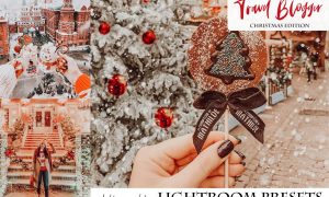 Travel Blogger Christmas Edition Lightroom Presets