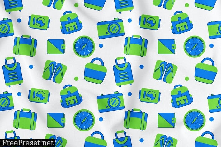 Travel Seamless Pattern Vol. 1 RNWSKWD