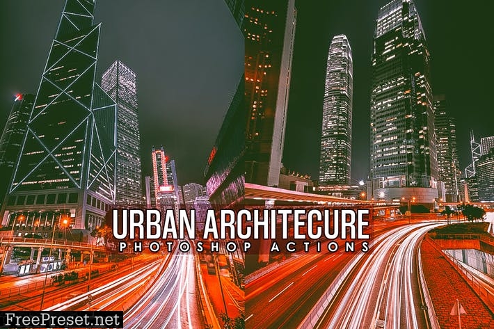 Urban Architecture Photoshop Actions RZGY7SY