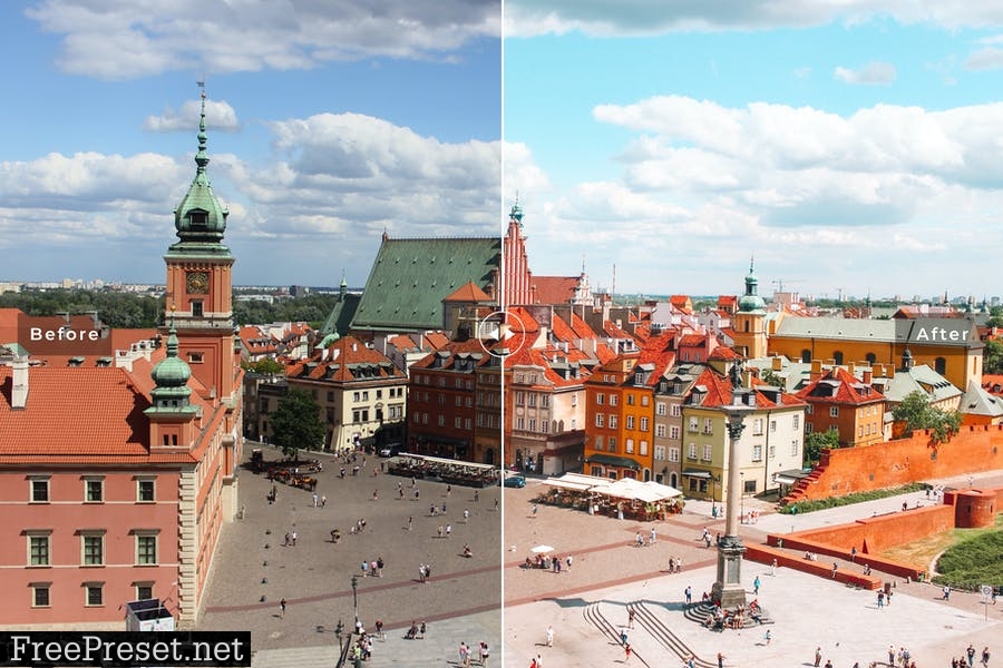 Warsaw Mobile & Desktop Lightroom Presets