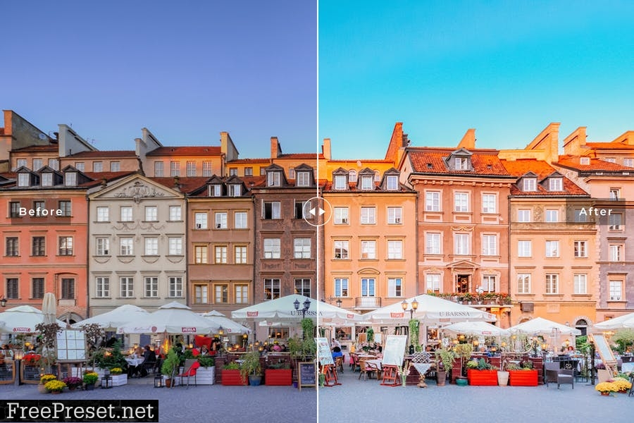 Warsaw Mobile & Desktop Lightroom Presets