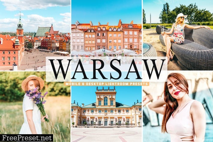 Warsaw Mobile & Desktop Lightroom Presets