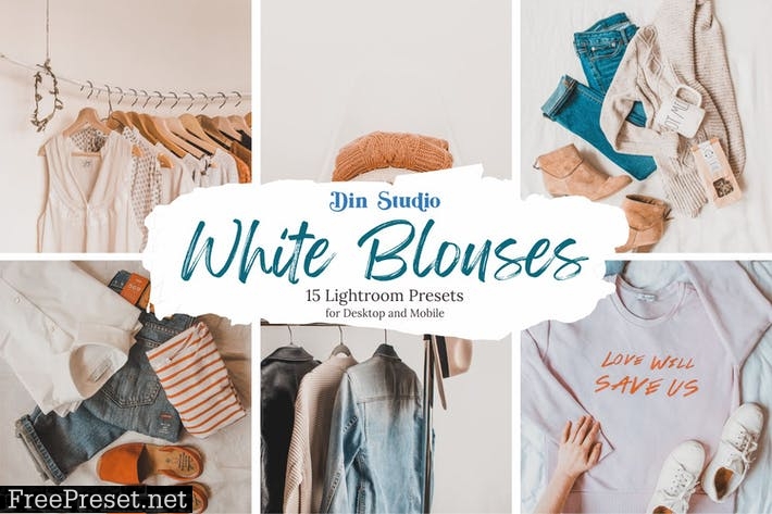 White Blouses Lightroom Presets