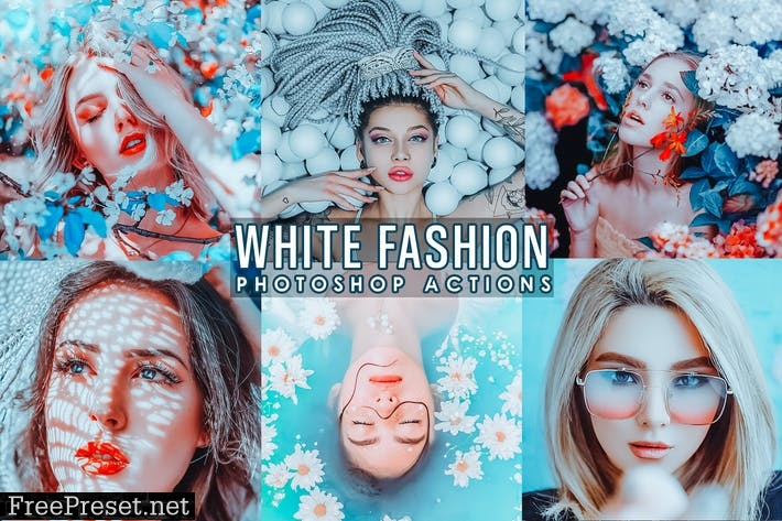 White Fashion Photoshop Actions L8VXL9U