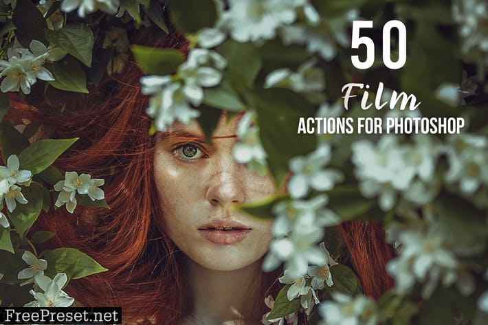 50 Film Photoshop Actions 9UKB2MM