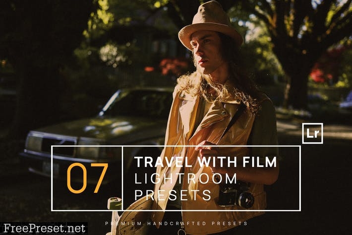 7 Travel with Film Lightroom Presets + Mobile