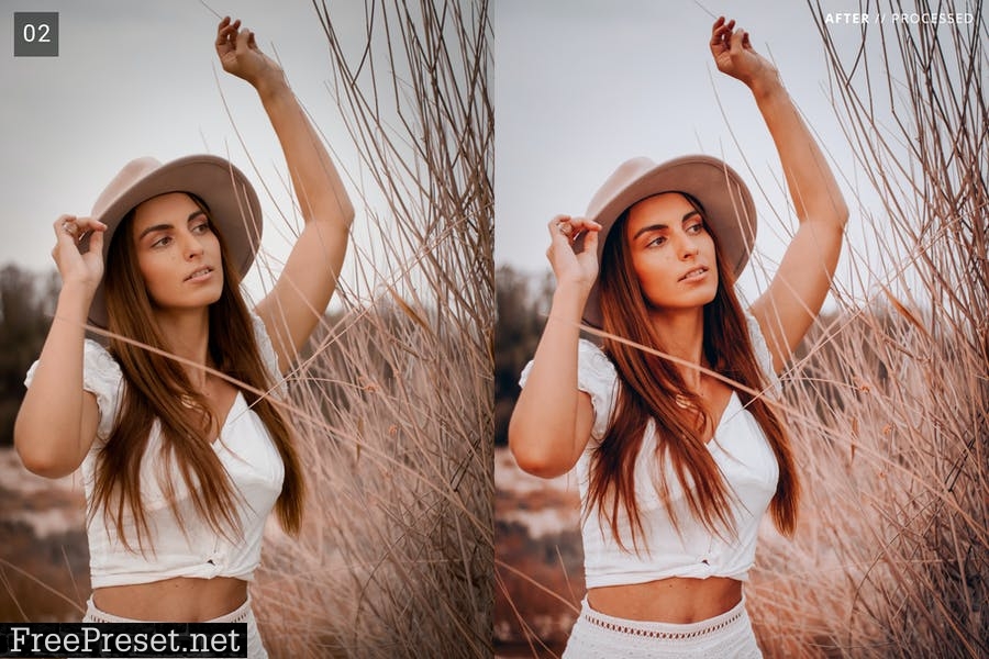 8 Bright Natural Lightroom Presets + Mobile