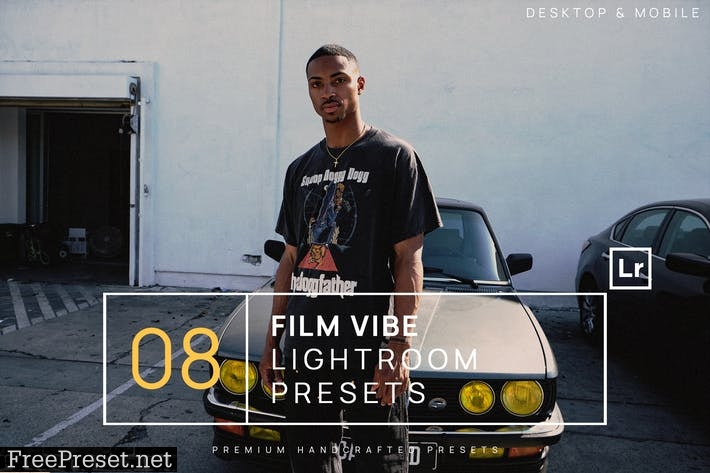 8 Film Vibe Lightroom Presets + Mobile