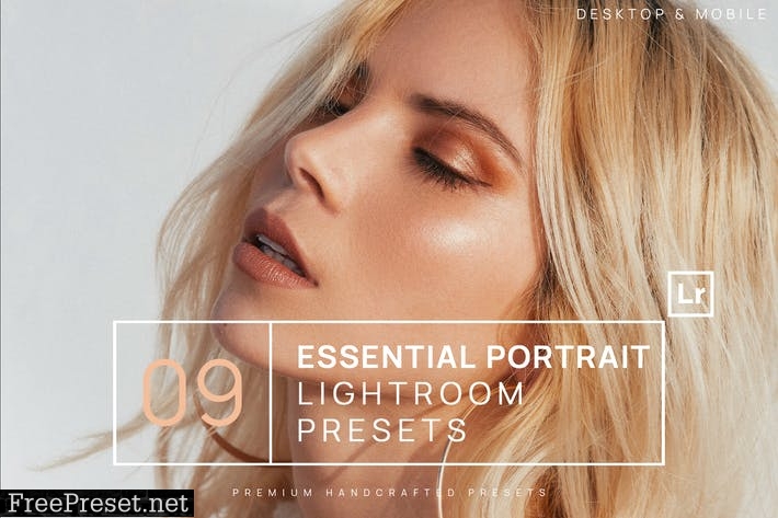 9 Essential Portrait Lightroom Presets + Mobile