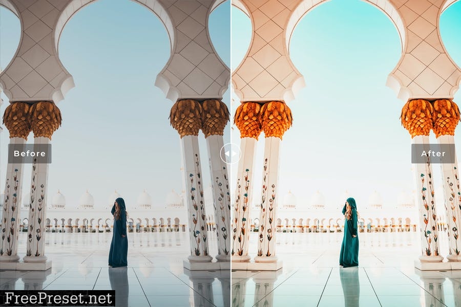 Abu Dhabi Mobile & Desktop Lightroom Presets