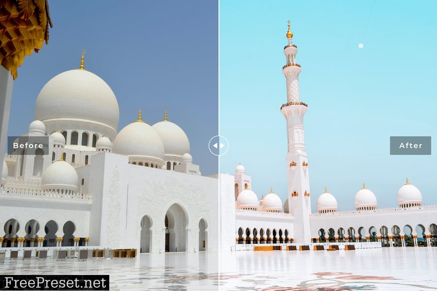 Abu Dhabi Mobile & Desktop Lightroom Presets