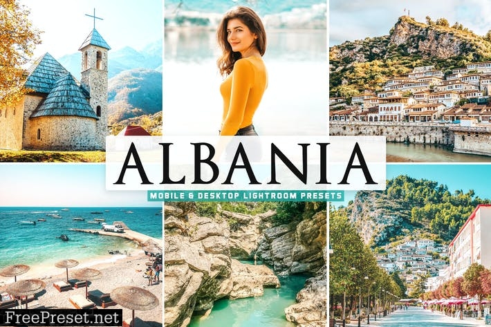 Albania Mobile & Desktop Lightroom Presets