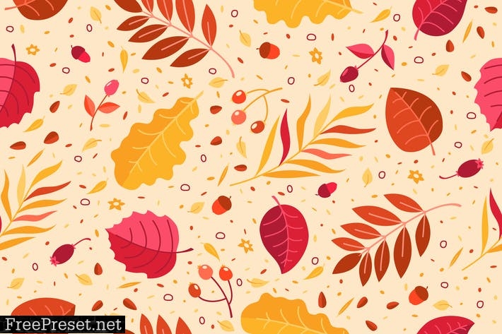 Autumn Pattern CRL9V8Z