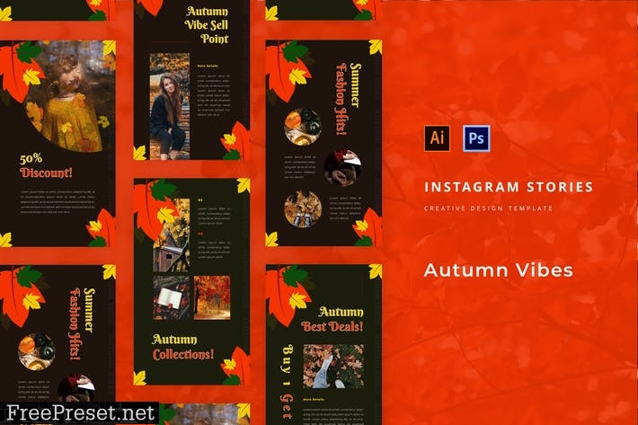 Autumn Vibes Instagram Story 62JLTFZ