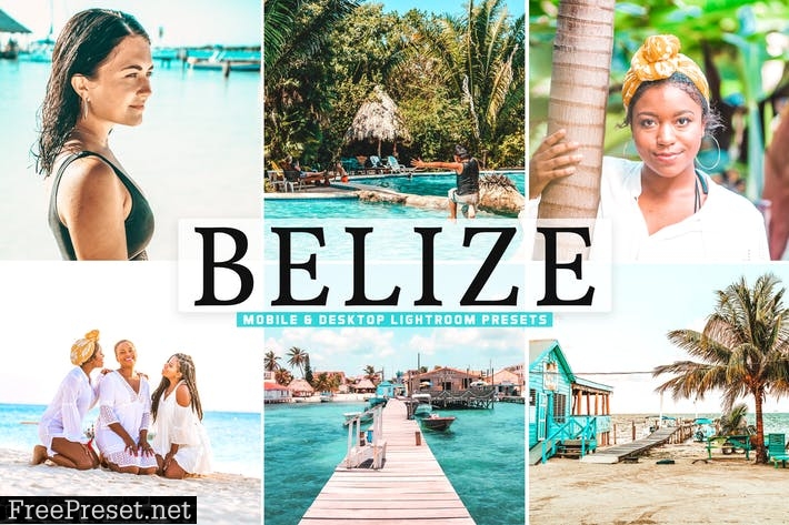 Belize Mobile & Desktop Lightroom Presets