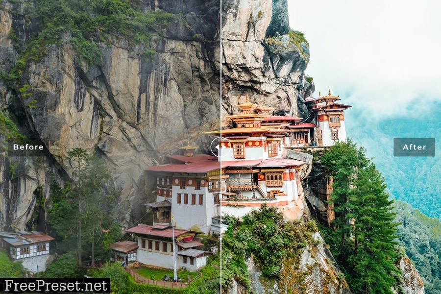 Bhutan Mobile & Desktop Lightroom Presets