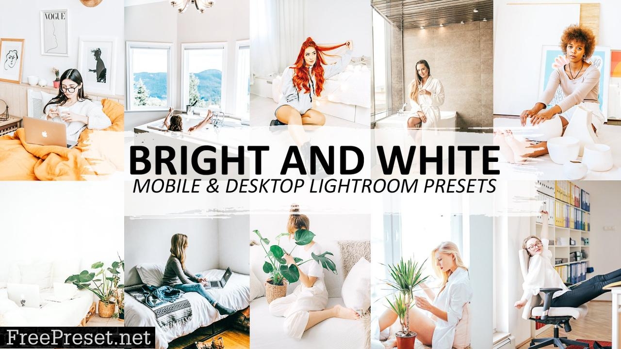 Bright and White Lightroom Preset 5562498
