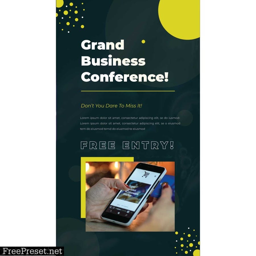 Business Conference Instagram Story LYVYCZR