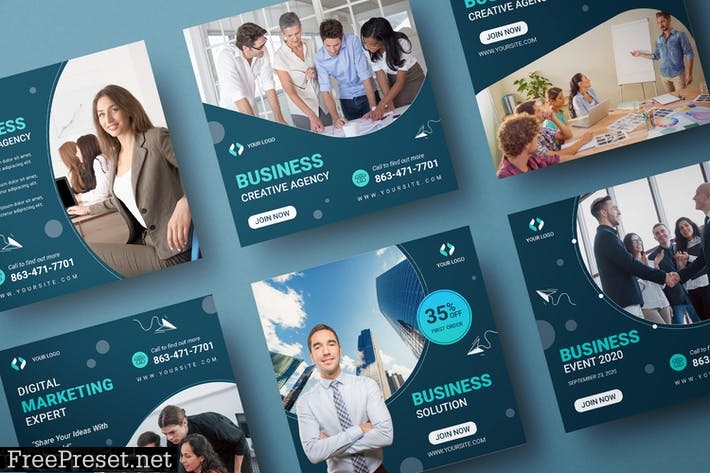 Business Marketing Banner Template AUJYHYJ