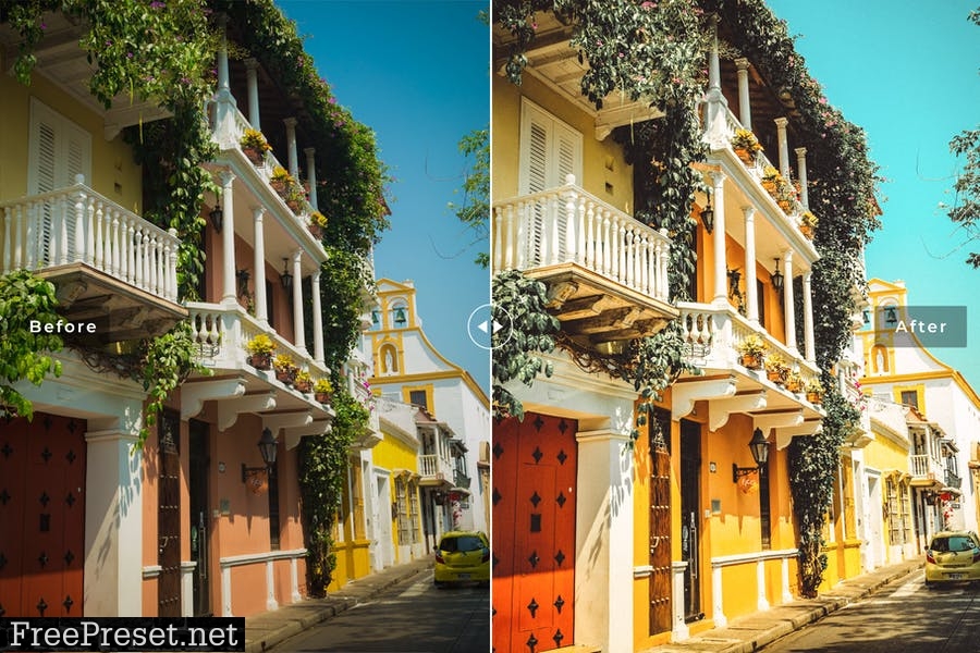 Cartagena Mobile & Desktop Lightroom Presets