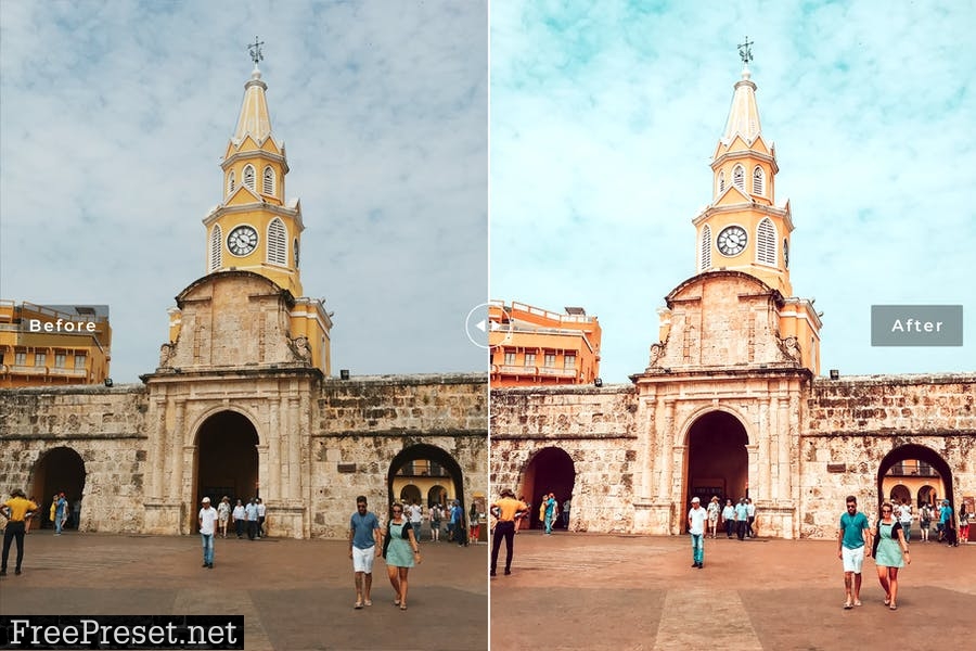 Cartagena Mobile & Desktop Lightroom Presets