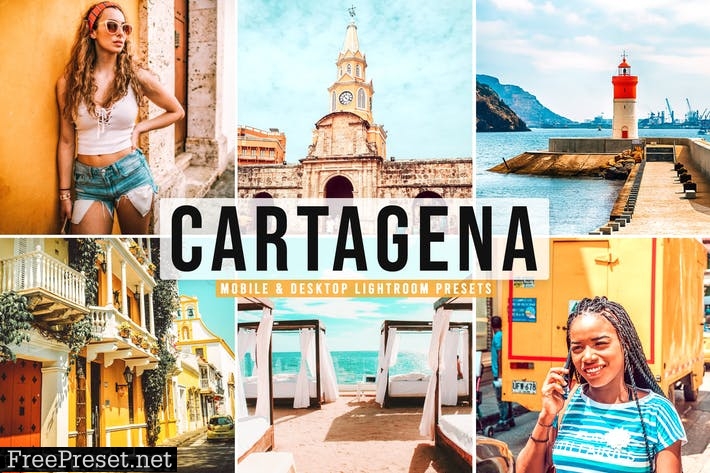 Cartagena Mobile & Desktop Lightroom Presets