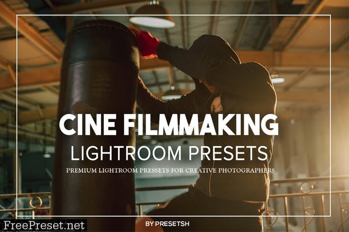 Cine Filmmaking Lightroom Presets