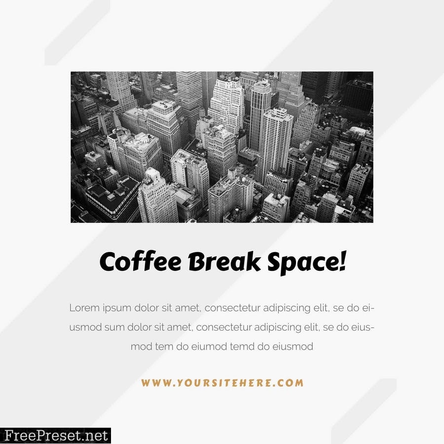 Coffee Break Space Social Media Post 5WJGDU7