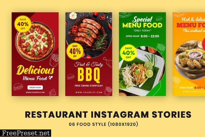 Food Banner Instagram Post PTXFMAH