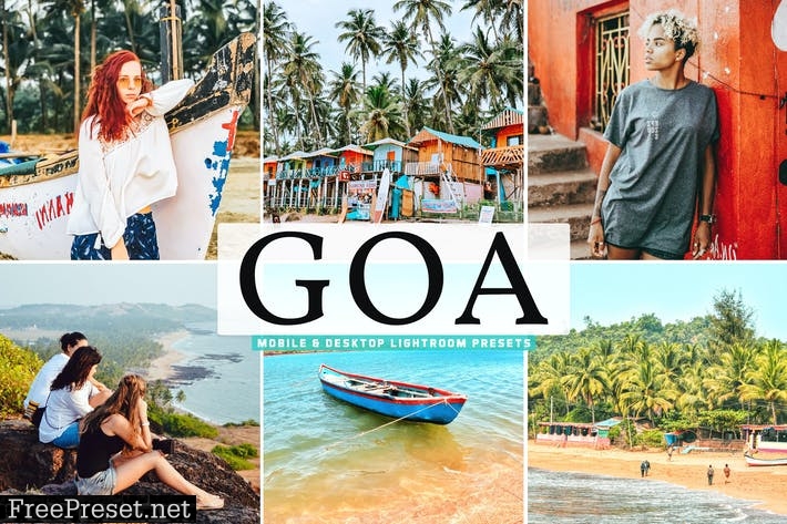 Goa Mobile & Desktop Lightroom Presets