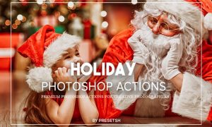 Holiday Photoshop Actions SZ2359B