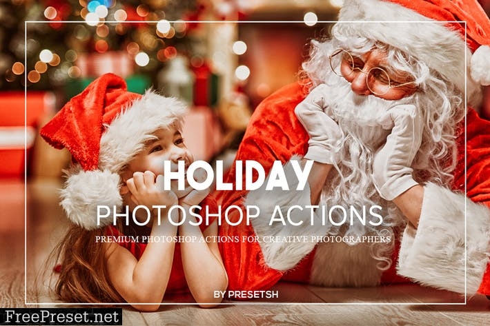 Holiday Photoshop Actions SZ2359B