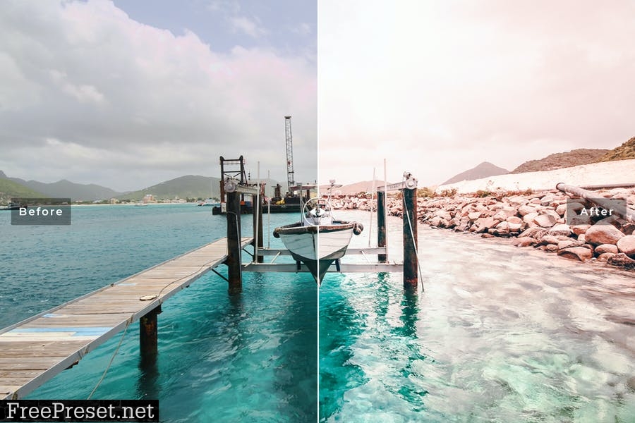 Key West Mobile & Desktop Lightroom Presets