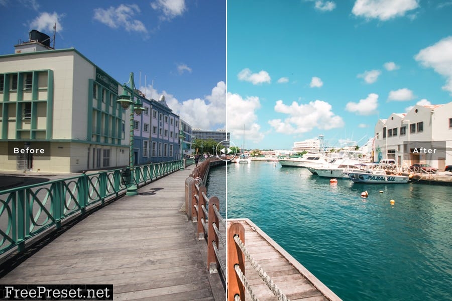 Key West Mobile & Desktop Lightroom Presets