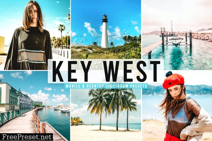 Key West Mobile & Desktop Lightroom Presets