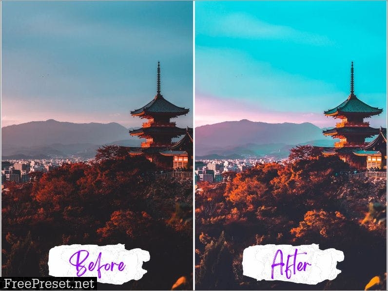 Kyoto Lightroom Presets