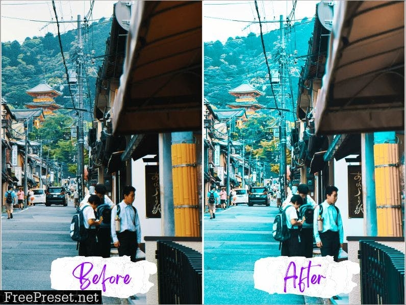 Kyoto Lightroom Presets